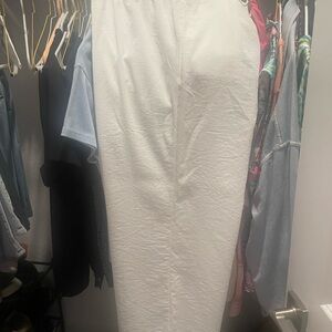 Jules & Leopold White Wide Leg Pants